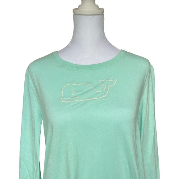 Vineyard Vines - Long-Sleeve Vintage Whale Tee Shirt Sz Large - Picture 2 of 6